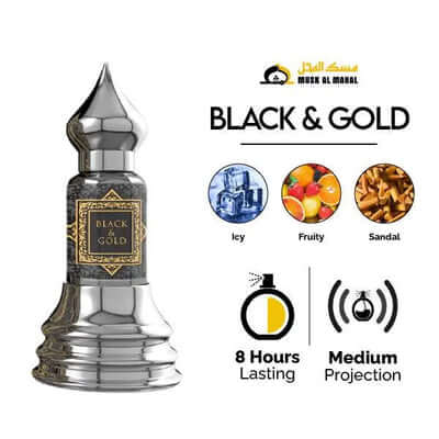 Black N Gold | Premium Attars | 12ml
