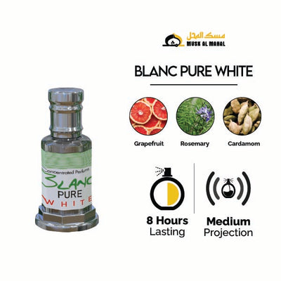 Blanc Pure White | Concentrated Perfume | Attar Oil