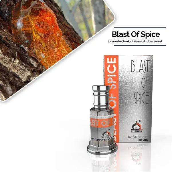 Blast Of Spice | Concentrated Perfume Attar Oil | 12ml Al Mushk