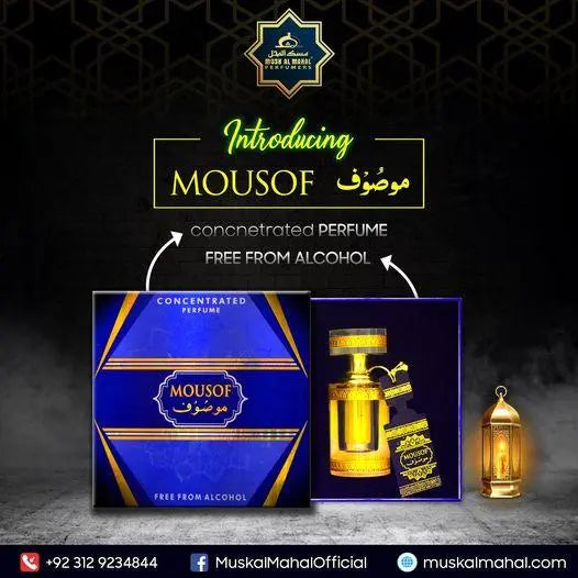Mousof | Premium Arabic Attar | 6ml Al Mushk