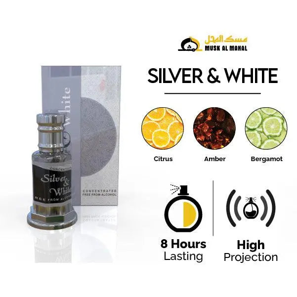 Silver And White | Our Impression Of White Creed | Attar Oil Al Mushk