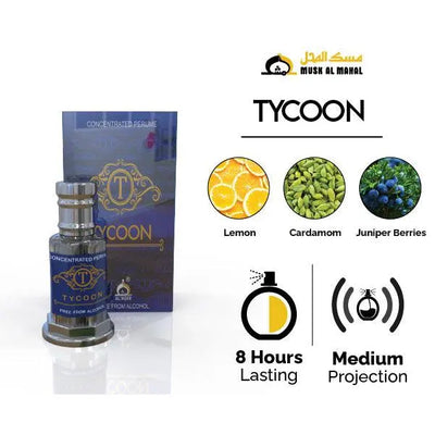 Tycoon | Concentrated Perfume Attar Oil Al Mushk